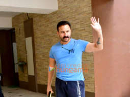 Photos: Saif Ali Khan snapped at a dubbing studio in Khar