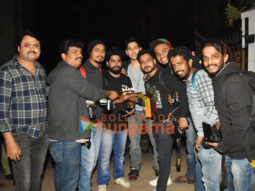 Photos: Sidharth Malhotra celebrates his birthday with media at his residence in Bandra
