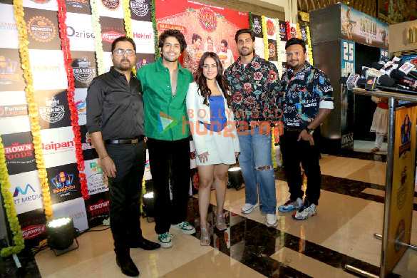 photos snapped aksha pardasany rohit vikram arsh sandhu arshad siddiqui and others at the song launch of shubh nikah 2