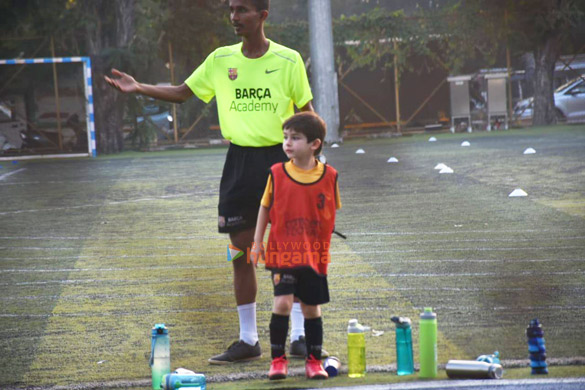 photos taimur ali khan snapped at a football ground during practice 4