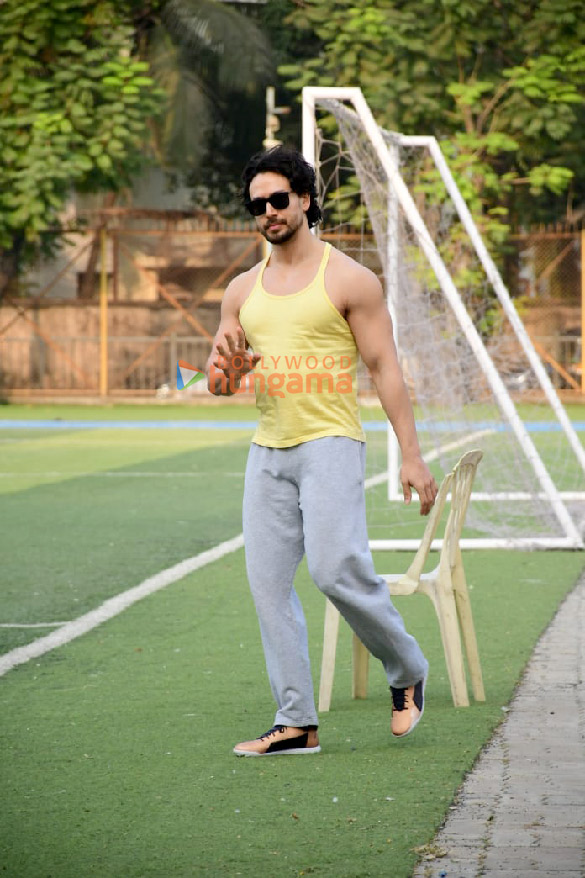 Photos: Tiger Shroff, Abhishek Bachchan, Aparshakti Khurana and others snapped at an all star football match | Parties & Events