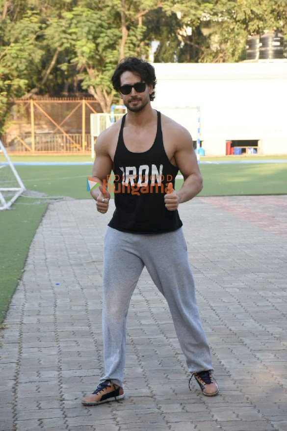 Photos: Tiger Shroff, Aparshakti Khurana and others snapped at an All-Star football match