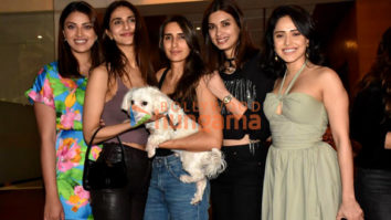 Photos: Vaani Kapoor, Nushrratt Bharuccha, Diana Penty and others snapped at Pragya Kapoor’s house party