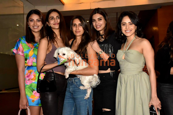photos vaani kapoor nushrratt bharuccha diana penty and others snapped at pragya kapoors house party 1