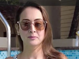 Preeti Jhangiani enjoys some me time by the pool