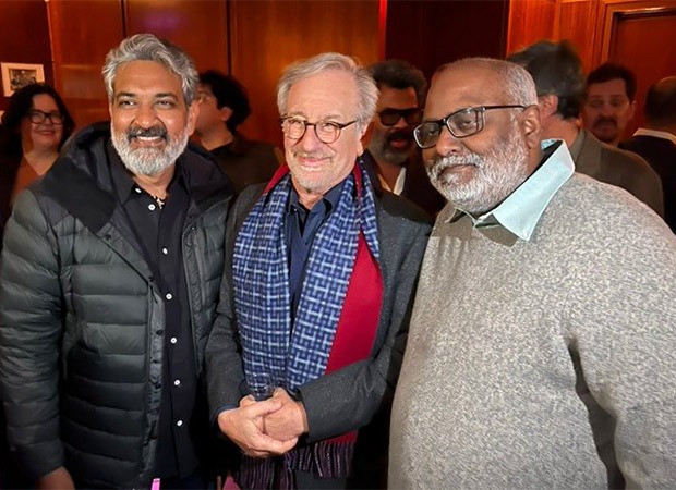 S.S. Rajamouli meets Steven Spielberg; RRR director says, “I met God”