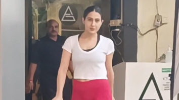 Sara Ali Khan gets clicked post her daily workout session