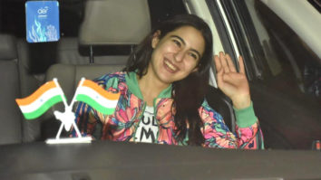 Sara Ali Khan smiles for paps as she gets clicked