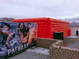 Shah Rukh Khan’s slick spy actioner Pathaan releases in the world’s highest altitude movie theatre in Ladakh