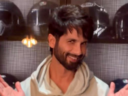 Shahid Kapoor flaunts his helmet collection