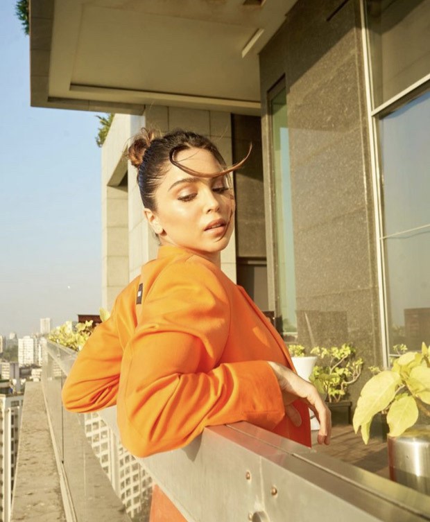 Sharvari Wagh adds her own quirky spin to the power dressing for Elle graduates 2023 with a perforated skirt, an orange co-ord set, and crocs