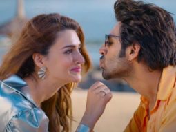 Shehzada: Kartik Aaryan and Kriti Sanon sizzle on the beach on ‘Munda Sona Hoon Main’; Diljit Dosanjh and Nikitha Gandhi croon the first track