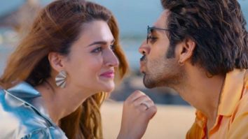 Shehzada: Kartik Aaryan and Kriti Sanon sizzle on the beach on ‘Munda Sona Hoon Main’; Diljit Dosanjh and Nikitha Gandhi croon the first track