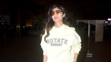Shilpa Shetty shines brightly in an all white outfit at the airport