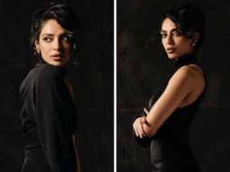 Sobhita Dhulipala is sugar and spice in a black thigh-high gown for Night Manager’s promotions