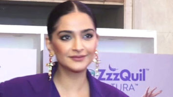 Sonam Kapoor looks royal as she donnes a beautiful purple outfit