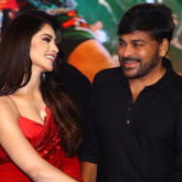 Urvashi Rautela showcases her respect for Chiranjeevi in the most traditional way at Waltair Veerayya success event