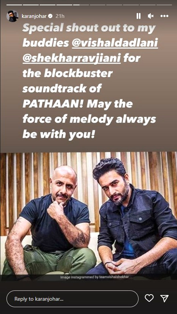 Karan Johar once again praises Pathaan; says, “The mega blockbuster success proves that excessive promotions, fear of trolling, boycott threats, just about all the myths” 