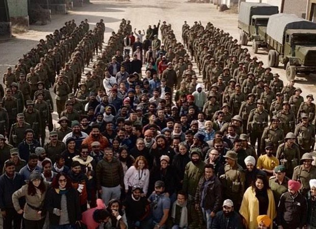 Vicky Kaushal shoots with Indian Army on Army Day for his film Sam Bahadur