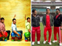 3 Idiots star cast Aamir Khan, R Madhavan, and Sharman Joshi reunite