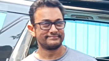 Aamir Khan smiles for paps as he gets clicked in the city
