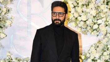 Abhishek Bachchan attends Sidharth & Kiara’s reception dressed in a suit