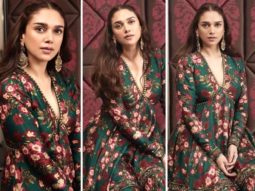 Aditi Rao Hydari’s floral gharara set for Taj: Divided by blood promotions is straight out of a royal closet