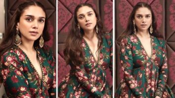Aditi Rao Hydari’s floral gharara set for Taj: Divided by blood promotions is straight out of a royal closet