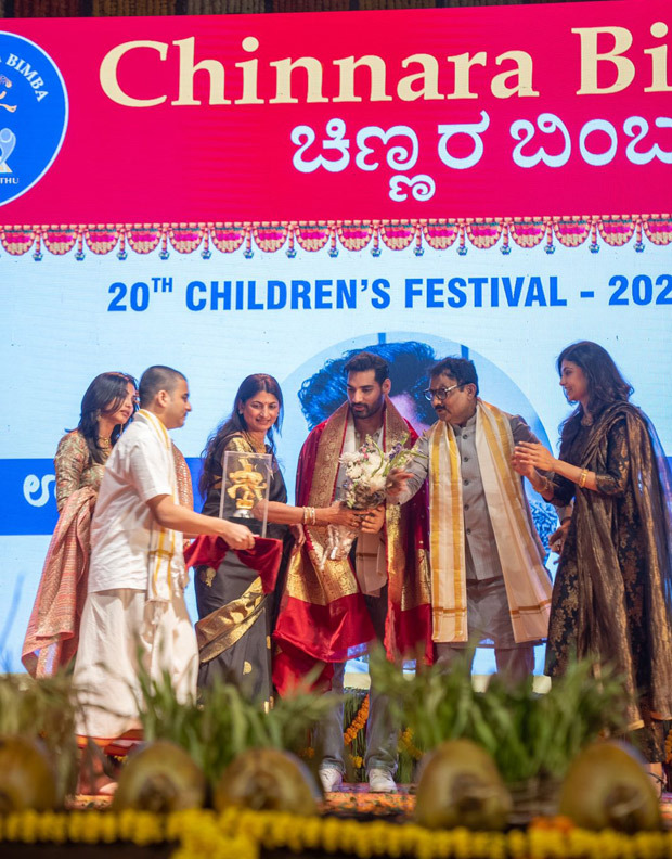 Ahan Shetty graces children's welfare initiative, says 600 students are learning Kannada language