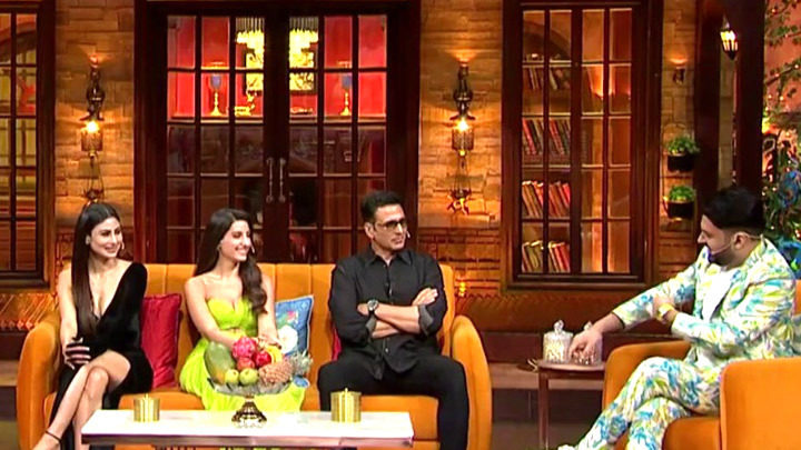 Akshay Kumar, Suniel Shetty, Nora Fatehi & others on The Kapil Sharma show | The Great Khali | Promo