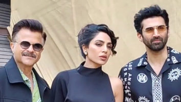 Anil Kapoor, Sobhita Dhulipala and Aditya Roy Kapur pose for paps as they promote ‘The Night Manager’