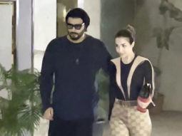 Arjun Kapoor and Malaika Arora get clicked together as they leave from Amrita Arora’s birthday party