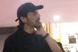 Arjun Rampal gets clicked by paps sporting a black cap