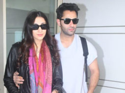 Armaan Jain gets clicked with wife at the airport