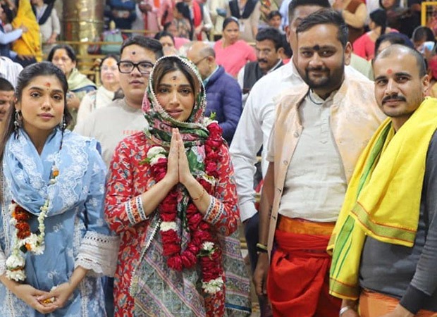 Bhumi Pednekar seeks blessings at Mahakaleshwar Temple, Ujjain; see pics  : Bollywood News