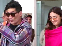 Bride-to-be Kiara Advani and Manish Malhotra arrive in Jaisalmer, get clicked by paps