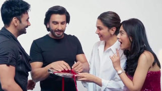 Deepika Padukone and Ranveer Singh recreate RJ Anmol & Amrita Rao’s book cover