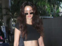 Disha Patani gets clicked in an all black look