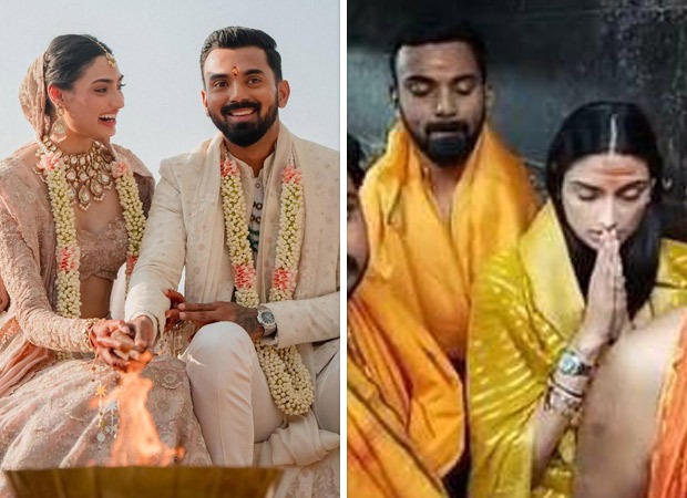 Athiya Shetty and KL Rahul visit Ujjain and seek the blessings of Lord Shiva