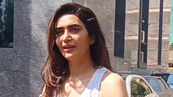 Karishma Tanna poses with husband post gym sessions