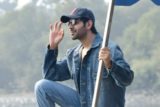 Kartik Aaryan does the ‘Titanic’ pose at Versova as he travels through a jetty