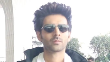 Kartik Aaryan grooves with paps on his song from Shehzada at the airport
