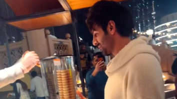 Kartik Aaryan patiently waiting to devour his Turkish ice-cream is the cutest thing ever!