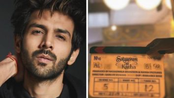 Kartik Aaryan gears up for his next film, Satyaprem Ki Katha; shares picture on Instagram
