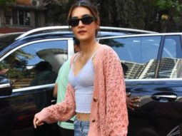 Kriti Sanon gets clicked by paps outside a salon