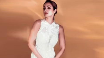 Malaika Arora looks fabulous in a white ruffled dress