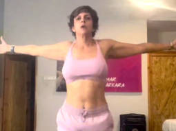 Mandira Bedi’s intense workout