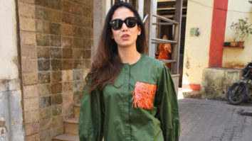 Mira Kapoor gets clicked in the city sporting a green outfit