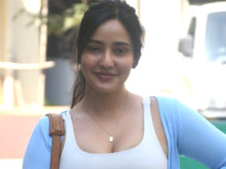 Neha Sharma gets clicked for her daily gym session