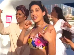 Nora Fatehi has a fun birthday celebration with her girls on a yatch